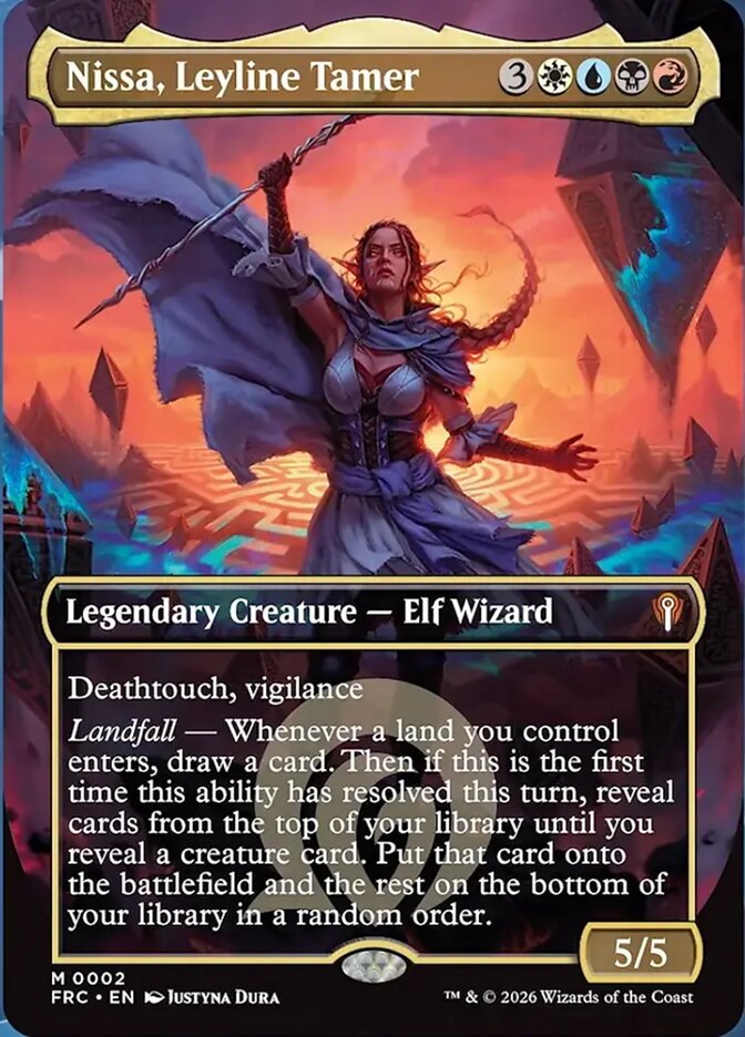 Nissa, Leyline Tamer, a comandante alternativa do deck