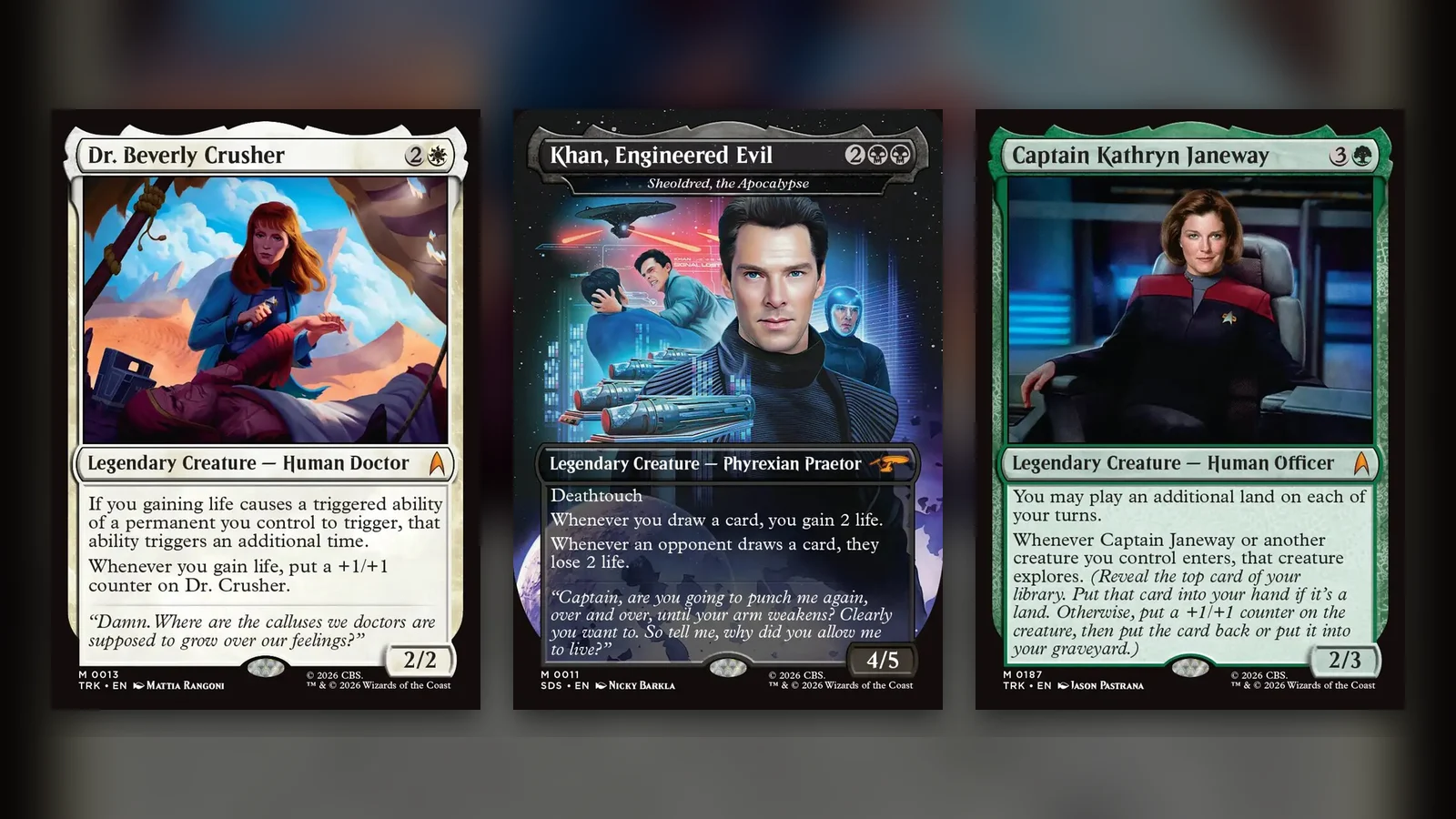 Cartas de Star Trek en Magic: precios y revalorización